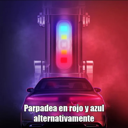 🚨【Todo en Uno】Linterna SOS de Emergencia 💡 Luz Intensa / Suave / Estrobo. ¡Ideal para cualquier situación!