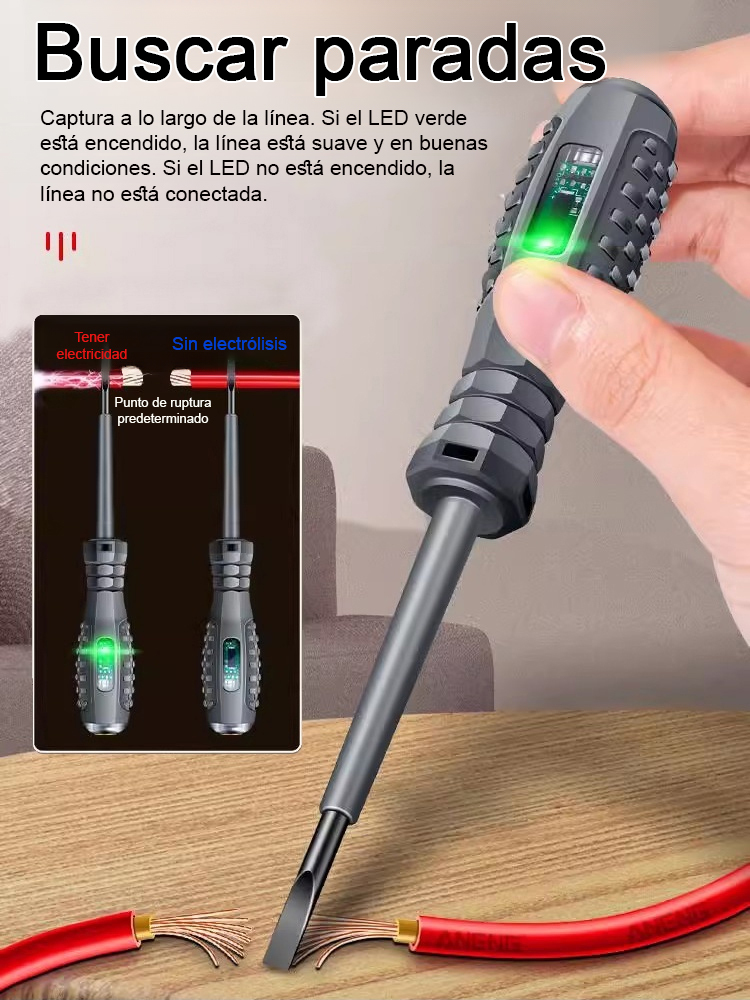 Powerful Multifunctional Screwdriver Tester 🛠️ Electric Circuit & Screw Twisting 2-in-1 ⚡️