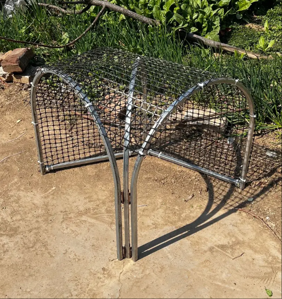 Mobile Chicken Coop Run,Foldable Chicken Tunnel