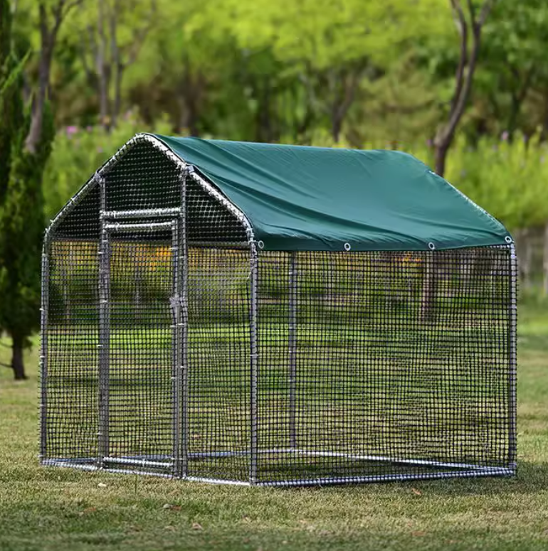 Mobile Chicken Coop Run,Foldable Chicken Tunnel