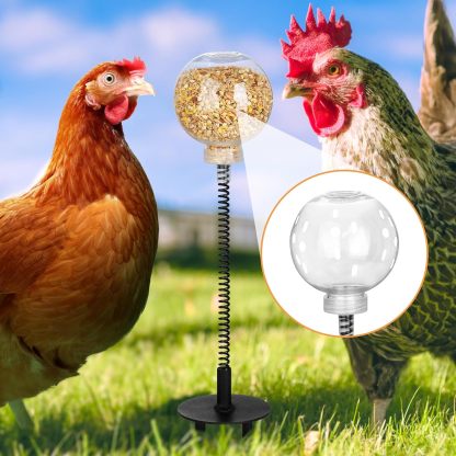 Chicken Peck Toy, Interactive Slow Feed Release Toy for Your Flock