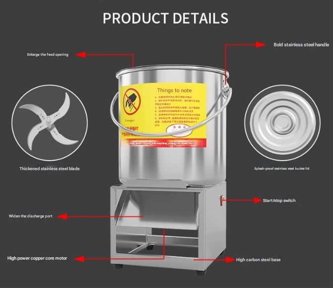 Multi-Purpose Poultry & Livestock Fodder Chopper & Grinder