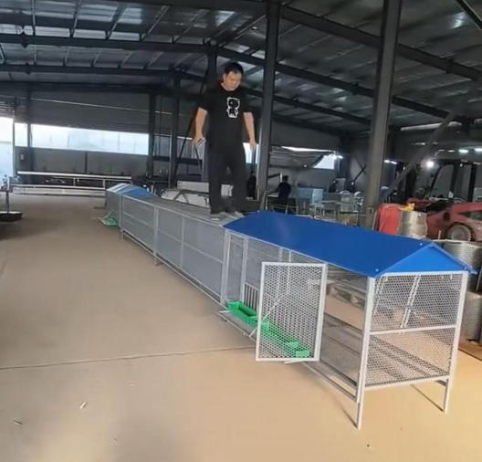 Portable Foldable Large Chicken Coop Runs Poultry Cage for Yard, Outdoor, Indoor