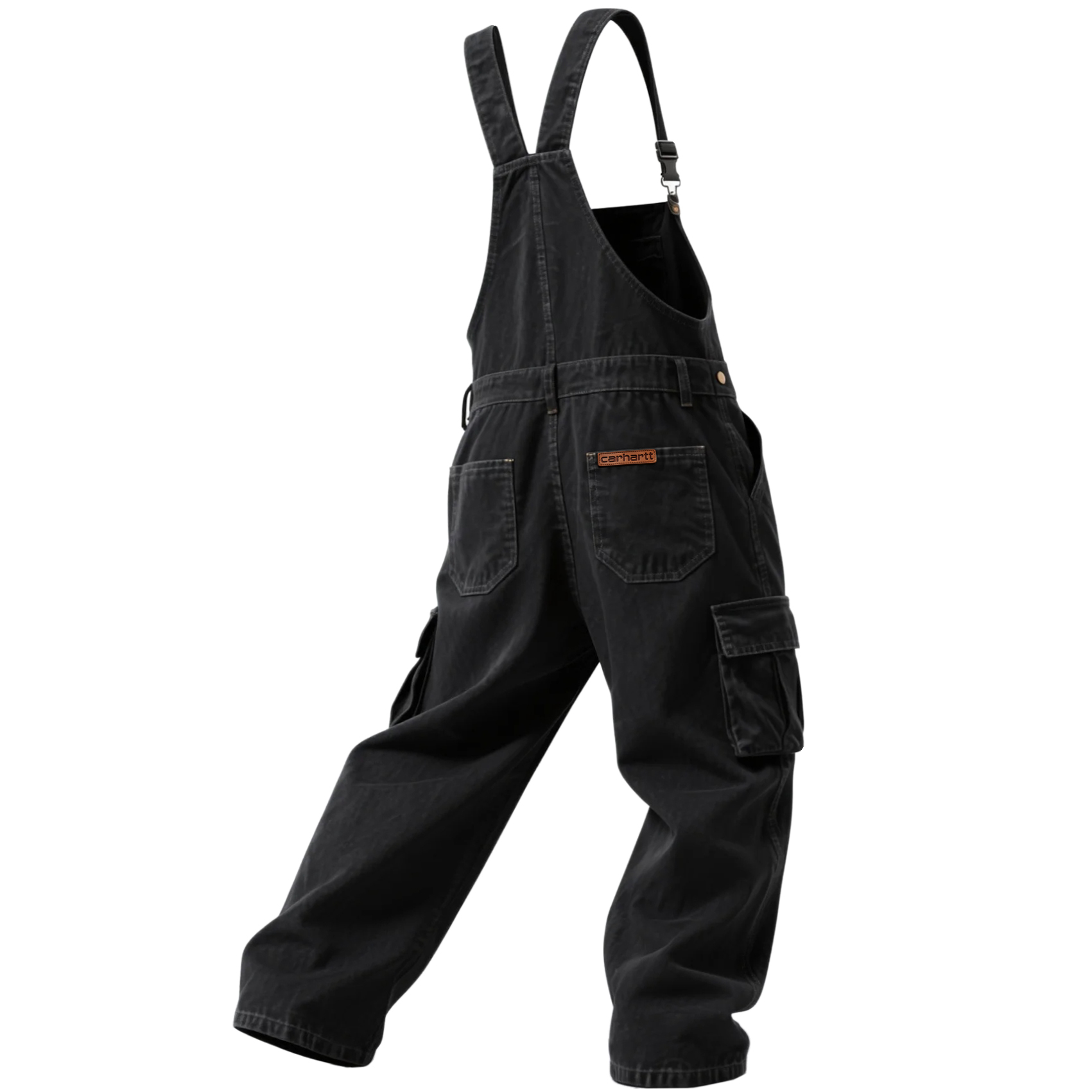 Carhartt Men's Washed Denim Overalls Jumpsuit Retro Comfortable Coveralls-Unitsen