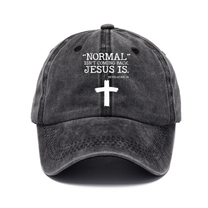 Normal Isn't Coming Back But Jesus Is Revelation 14 Sun Hat-Unitsen