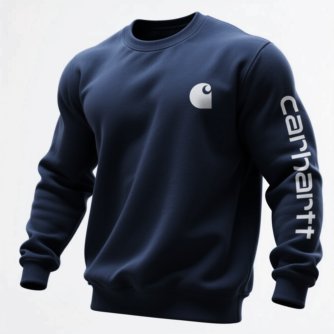 Carhartt Men's Loose Casual Crew Neck Sweatshirt-Unitsen