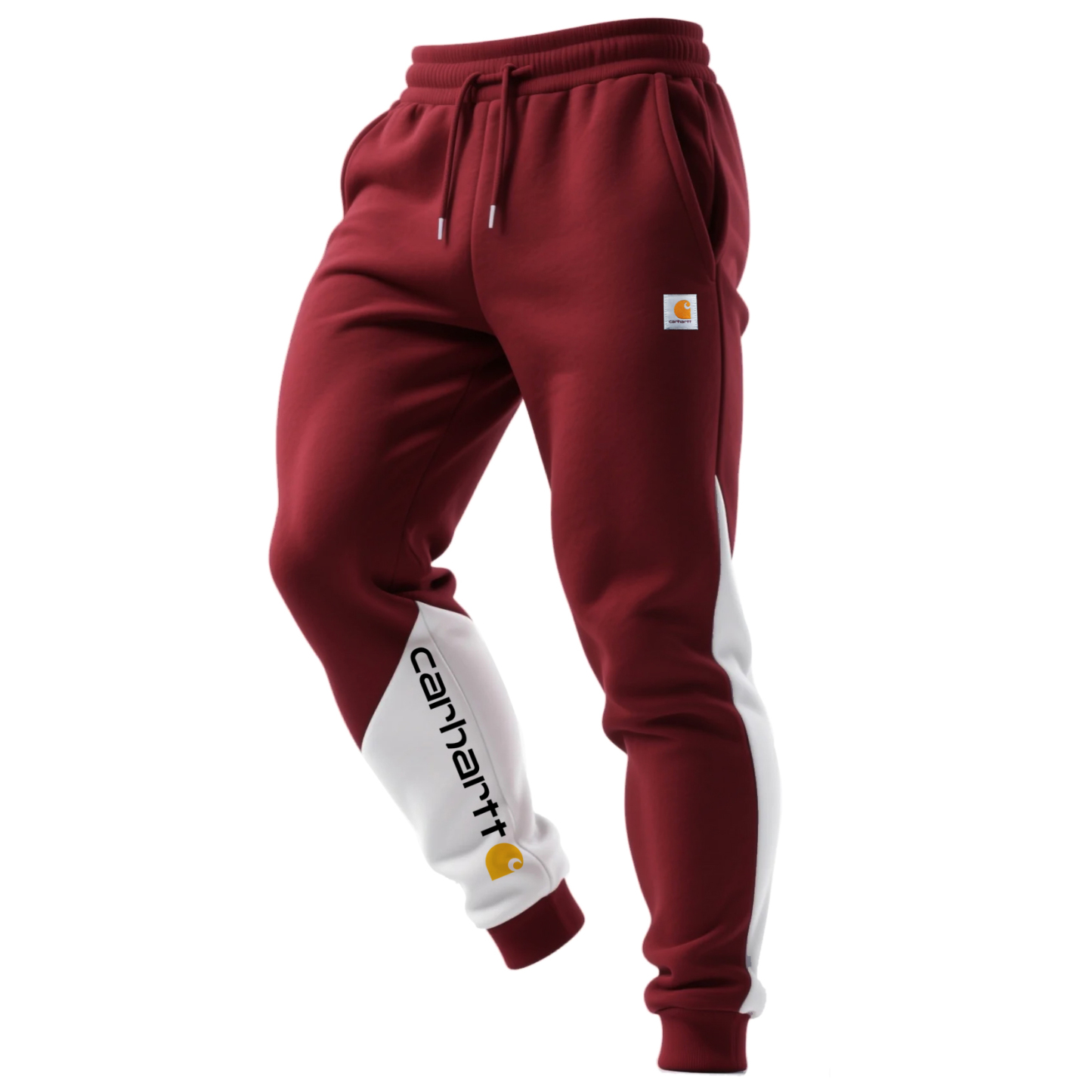 Carhartt Men's Contrasting Color-blocked Trousers-Unitsen