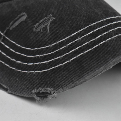 Route 66 Letter Embroidered Washed Baseball Cap-Unitsen