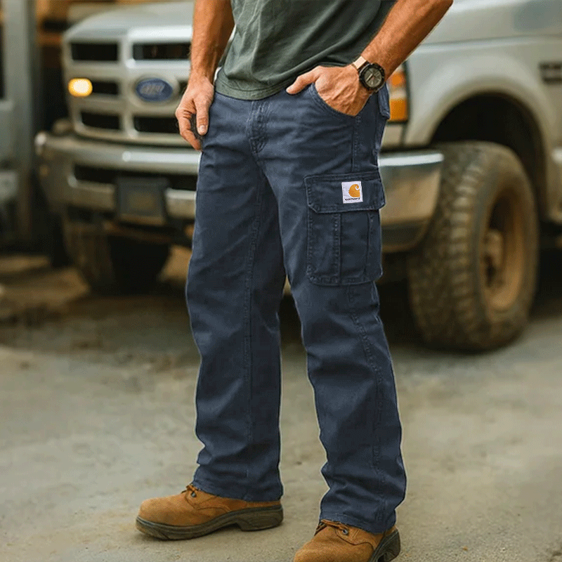 Carhartt Men's Vintage Cargo Pants With Multi-Pocket Design-Unitsen