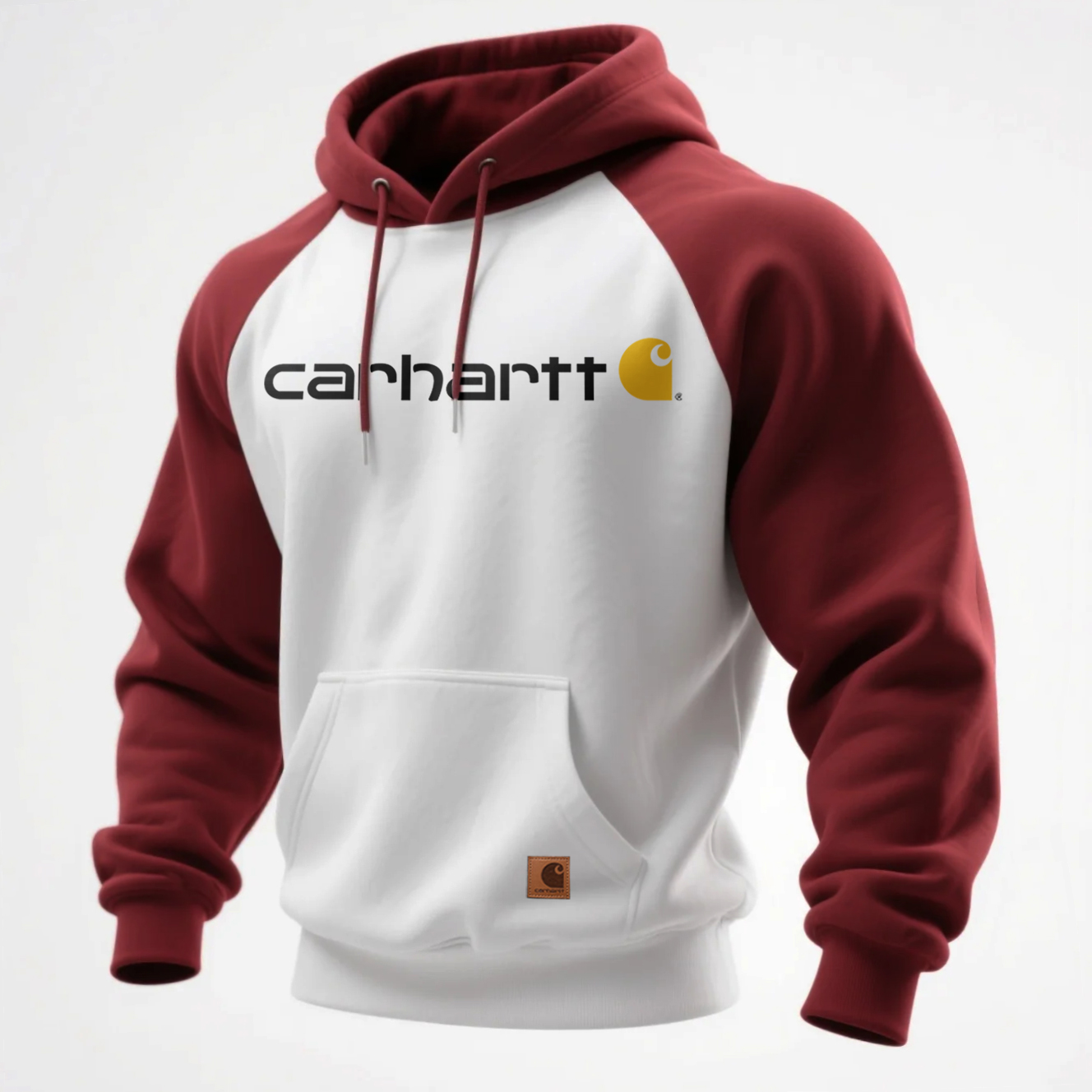 Men's Oversize Detailed Allergic Hoodie-Unitsen