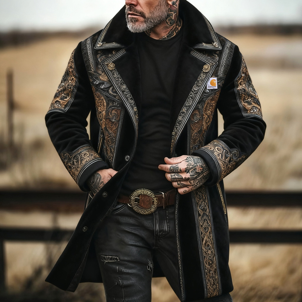 Stylish Suede-Look Jacket For Men - Perfect For Casual And Outdoor Adventures-Unitsen