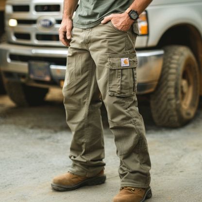 Carhartt Men's Vintage Cargo Pants With Multi-Pocket Design-Unitsen