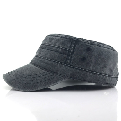 Men's washed old hat casual cap-Unitsen