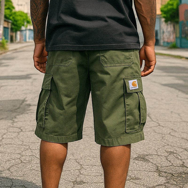 Cargo Shorts With Multi-Pockets For Men - Perfect For Casual And Outdoor Activities-Unitsen