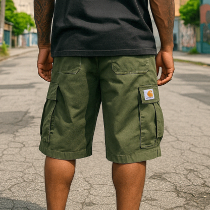 Cargo Shorts With Multi-Pockets For Men - Perfect For Casual And Outdoor Activities-Unitsen