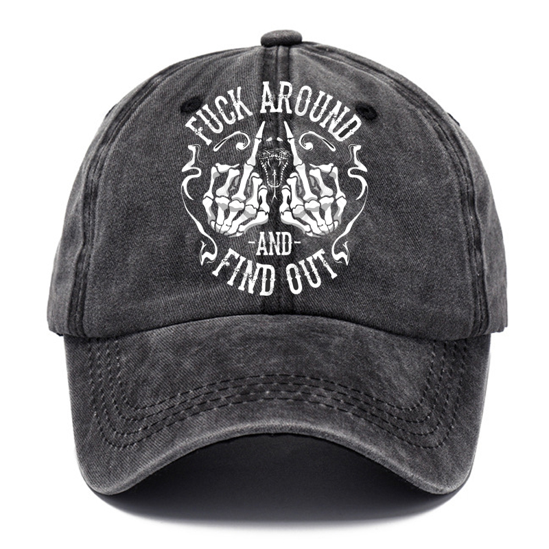 We The People Are Pissed Off Printed Baseball Cap Washed Cotton Hat-Unitsen