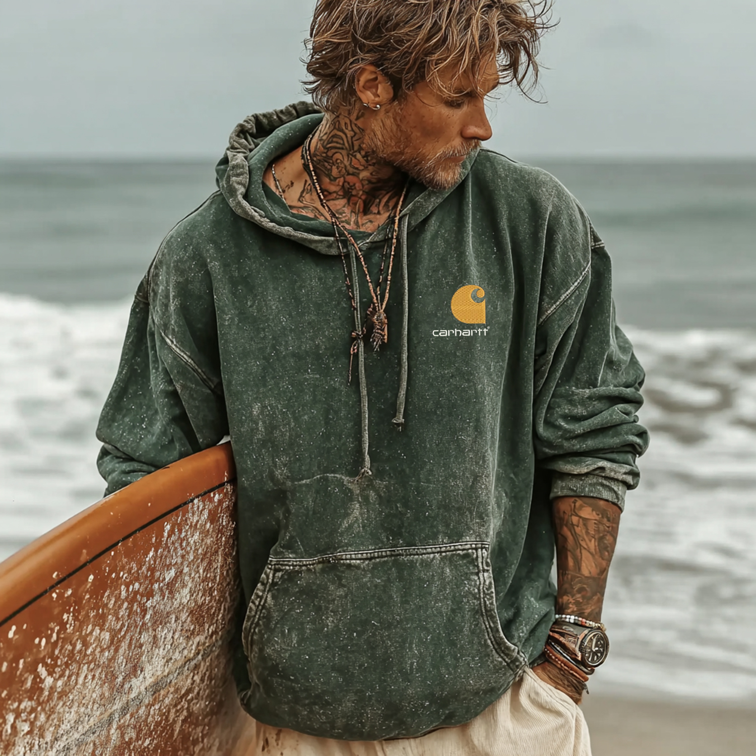 Branded Oversized Hoodie-Unitsen