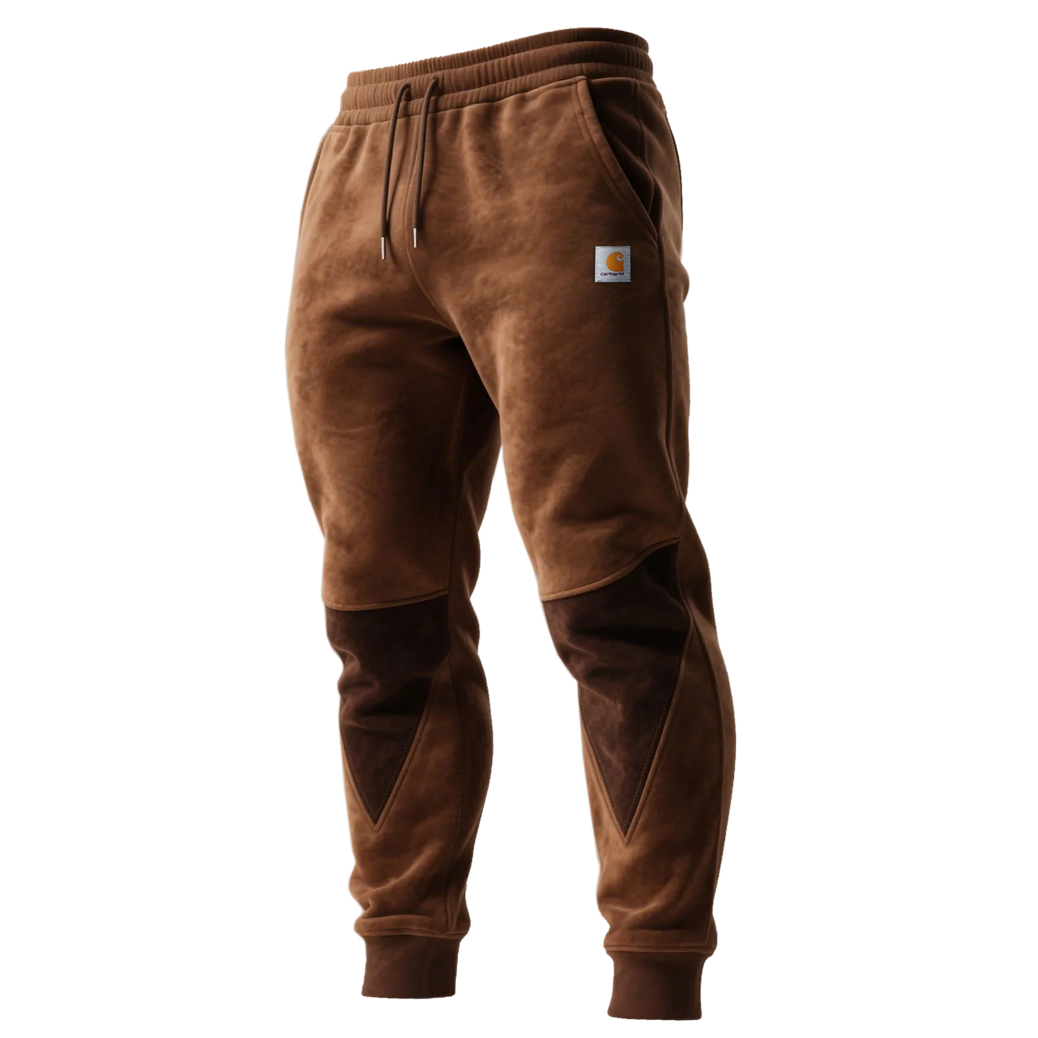 Carhartt Men's Contrast Color Stitching Elastic Waist Drawstring Trousers-Unitsen
