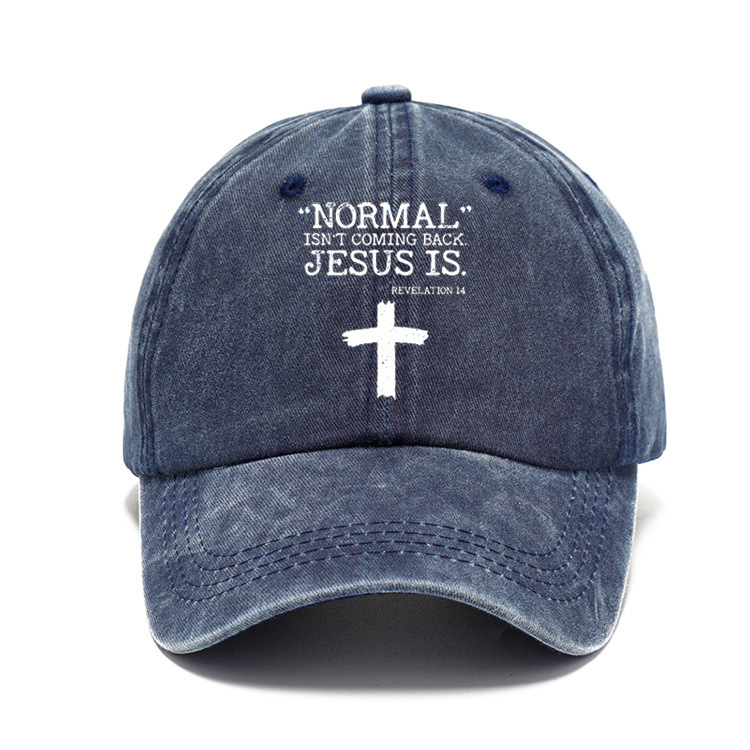 Normal Isn't Coming Back But Jesus Is Revelation 14 Sun Hat-Unitsen