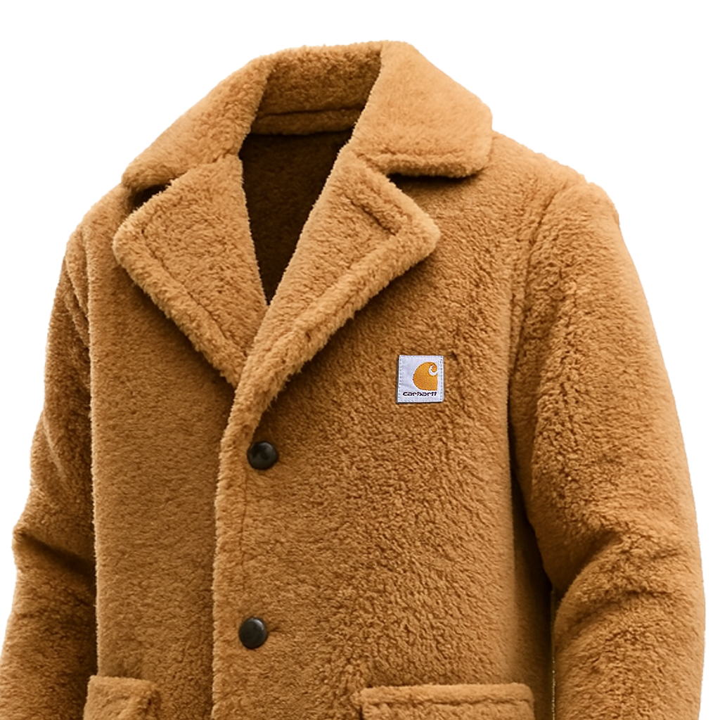 Cozy Winter Faux Fur Overcoat With Stylish Design And Warmth-Unitsen