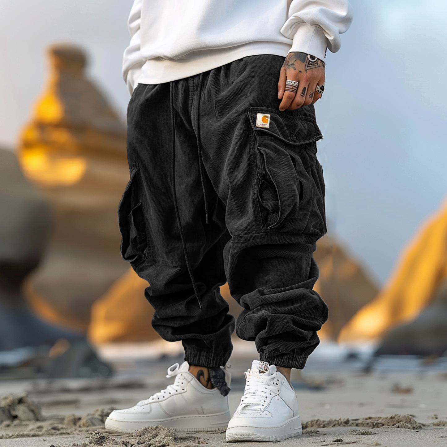 Carhartt Outdoor Brand Design Large Pocket Trousers-Unitsen