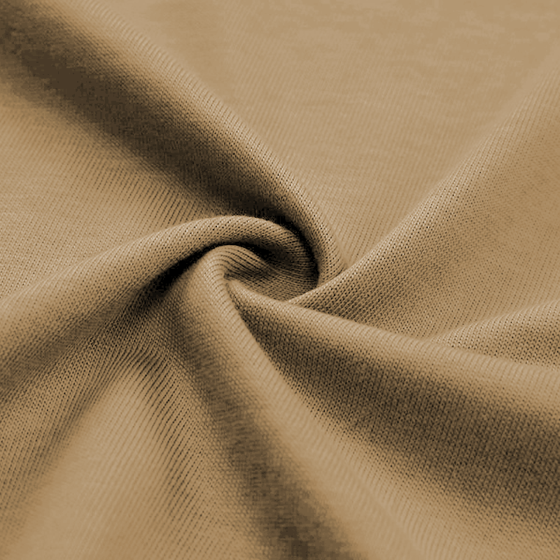 Men's Outdoor Suede Patchwork Drawstring Collar Long Sleeve T-Shirt-Unitsen