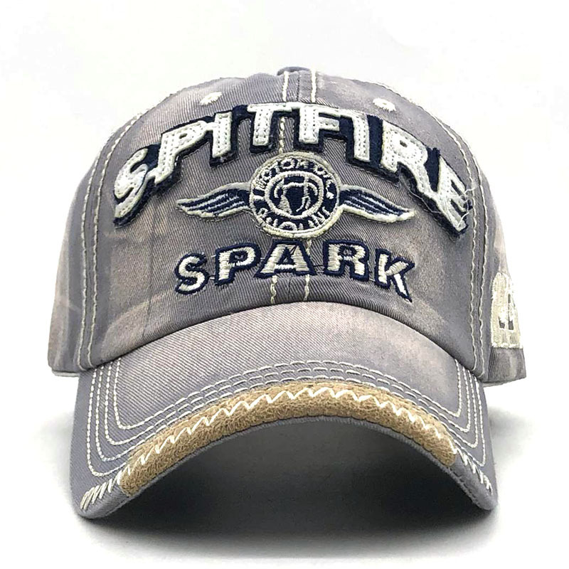 Spitfire Spark Baseball Cap Adjustable Convertible 1932 Multiple Colors-Unitsen