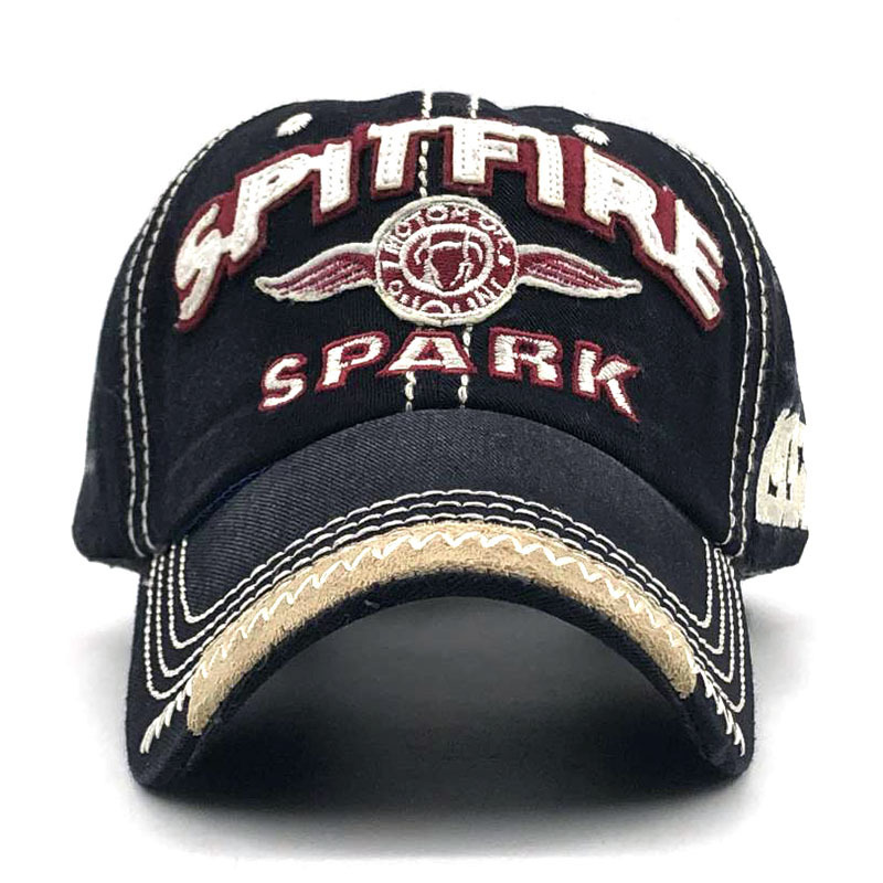 Spitfire Spark Baseball Cap Adjustable Convertible 1932 Multiple Colors-Unitsen