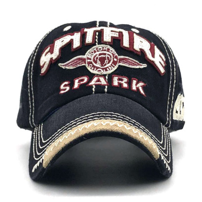 Spitfire Spark Baseball Cap Adjustable Convertible 1932 Multiple Colors-Unitsen