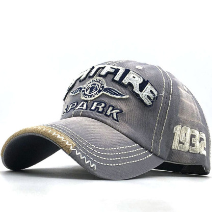 Spitfire Spark Baseball Cap Adjustable Convertible 1932 Multiple Colors-Unitsen