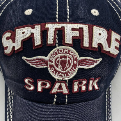 Spitfire Spark Baseball Cap Adjustable Convertible 1932 Multiple Colors-Unitsen