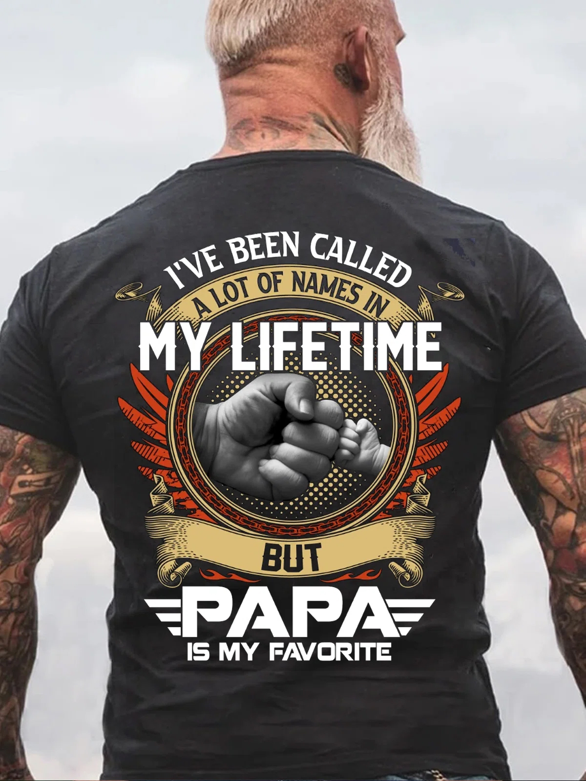 I've Been Called A Lot Of Names In My Life Time But Papa Is Favorite T-Shirt-Unitsen