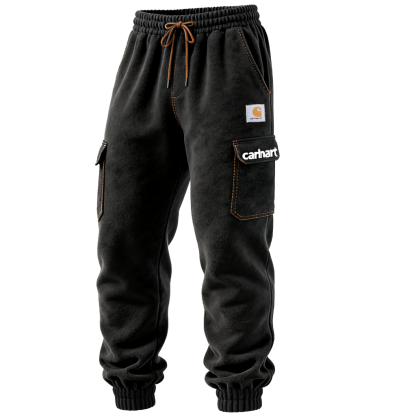 Men's Vintage Terry Cargo Pants-Unitsen