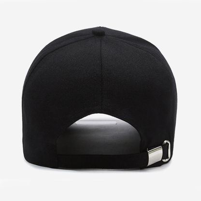 Men's Outdoor Breathable Casual Leather Label Baseball Cap Sun Hat-Unitsen