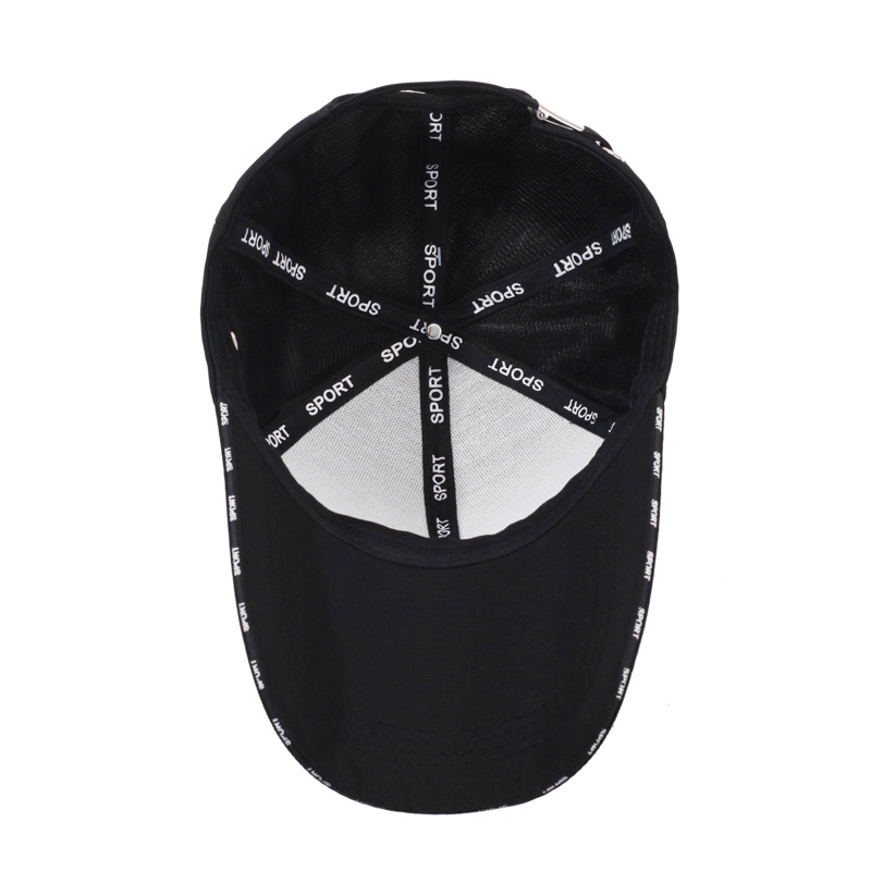 Wide Brim Embroidered Letters Outdoor Sun Hat Cap-Unitsen