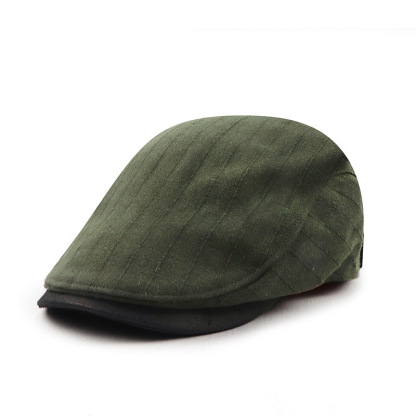 Men's Retro Color Blocke Peaked Beret-Unitsen