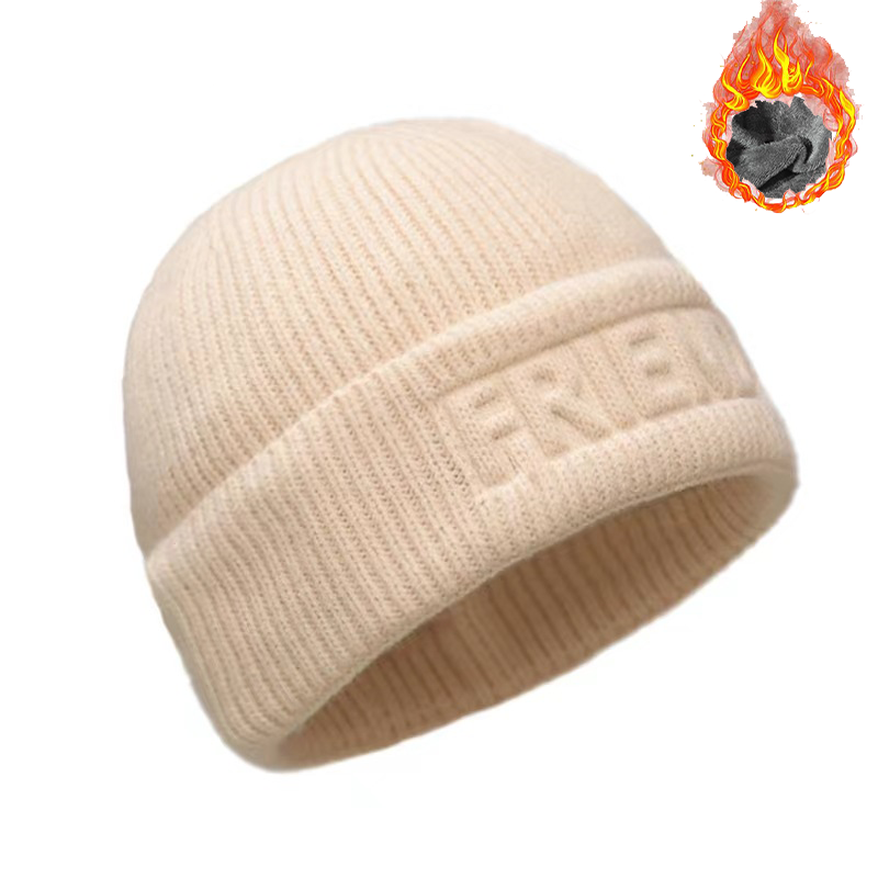 Men's Knitted Jacquard Thickened Warm Ear Protection Hat-Unitsen