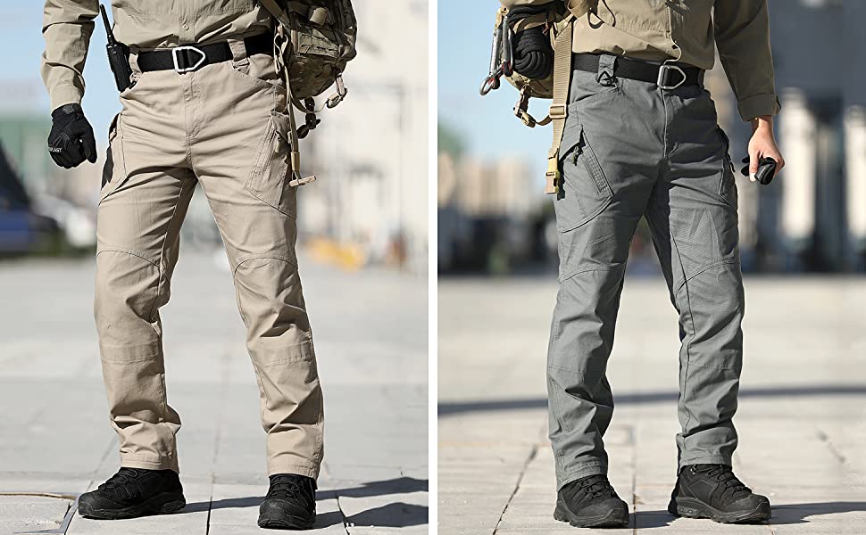 Men's Multi-pocket Tactical Waterproof Hiking CargoPants-Unitsen