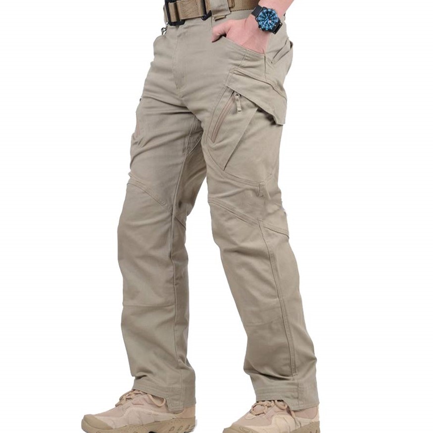 Men's Multi-pocket Tactical Waterproof Hiking CargoPants-Unitsen