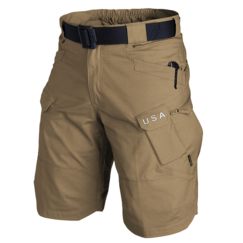 Men's Outdoor American Elements Tactical Sports Training Shorts-Unitsen