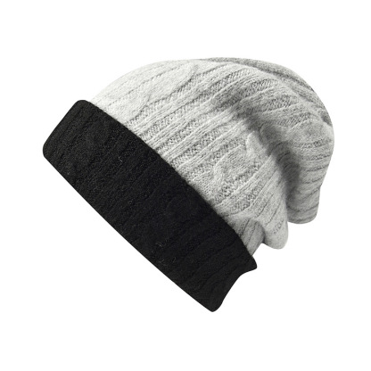 Men's Autumn And Winter Loose Pile Knitted Hat-Unitsen