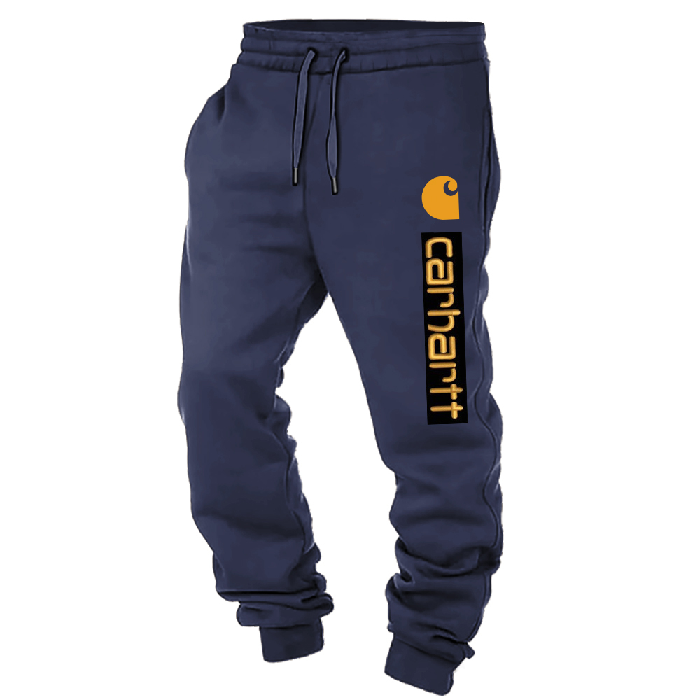 Men's Vintage Graphics Print Elastic Waist Drawstring Jogger Sweatpants-Unitsen