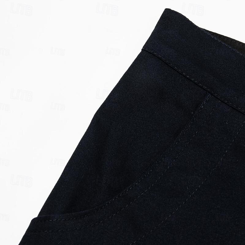 Men's Vintage Outdoor Tactical Multi-Pocket Cargo Pants Trousers-Unitsen