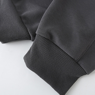 Men's Vintage Elastic Waist Drawstring Jogger Sweatpants-Unitsen