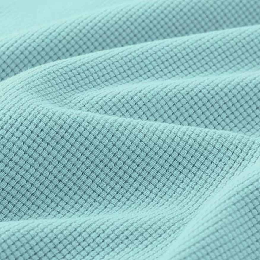 Carhartt Men's Vintage Waffle Knit Surf Light Blue Elastic Drawstring Walkshort Shorts-Unitsen