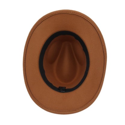 Unisex Western Cowboy Outdoor Felt Hat Sun Hat-Unitsen
