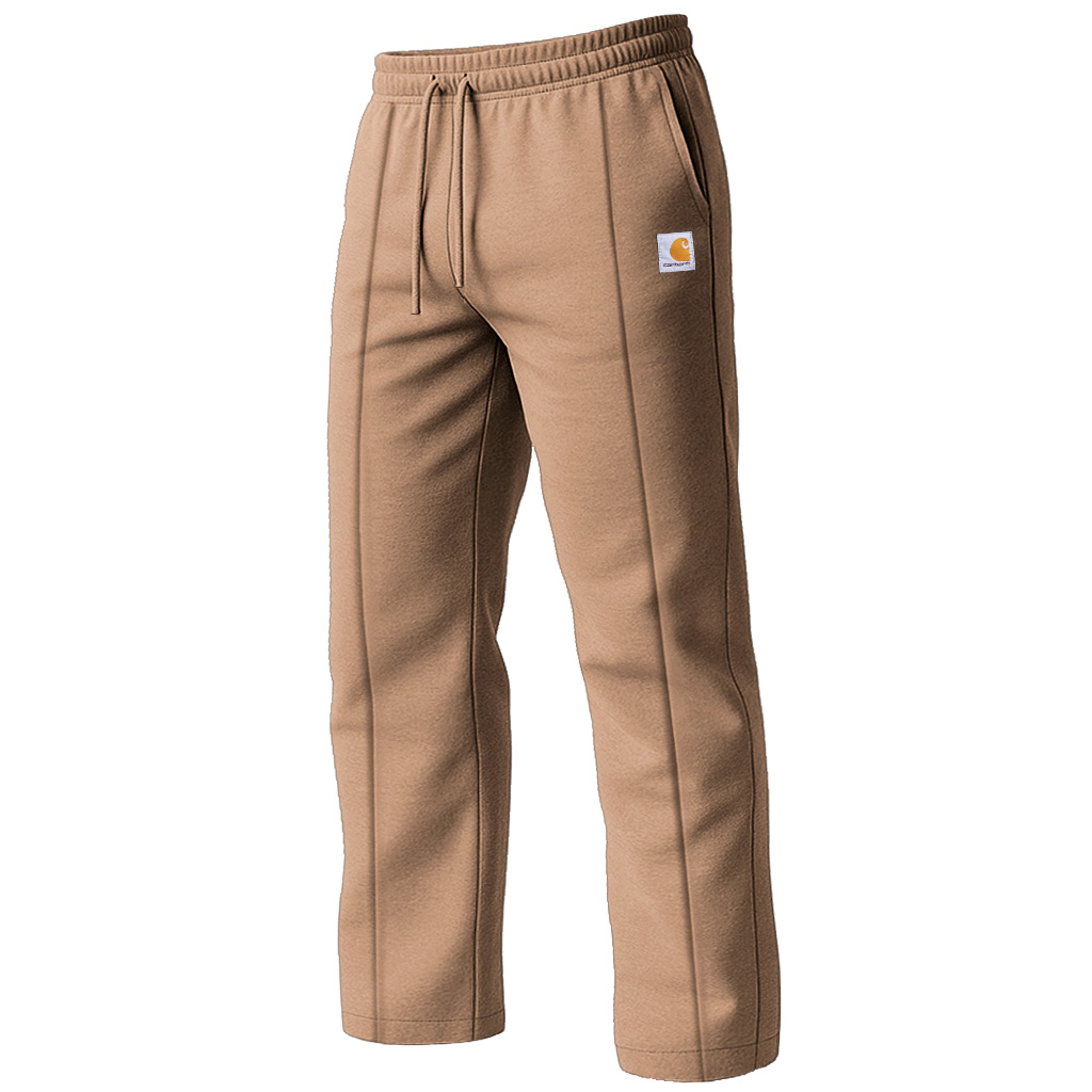 Men's Vintage Loose Elastic Drawstring Trousers Pants Sweatpants-Unitsen