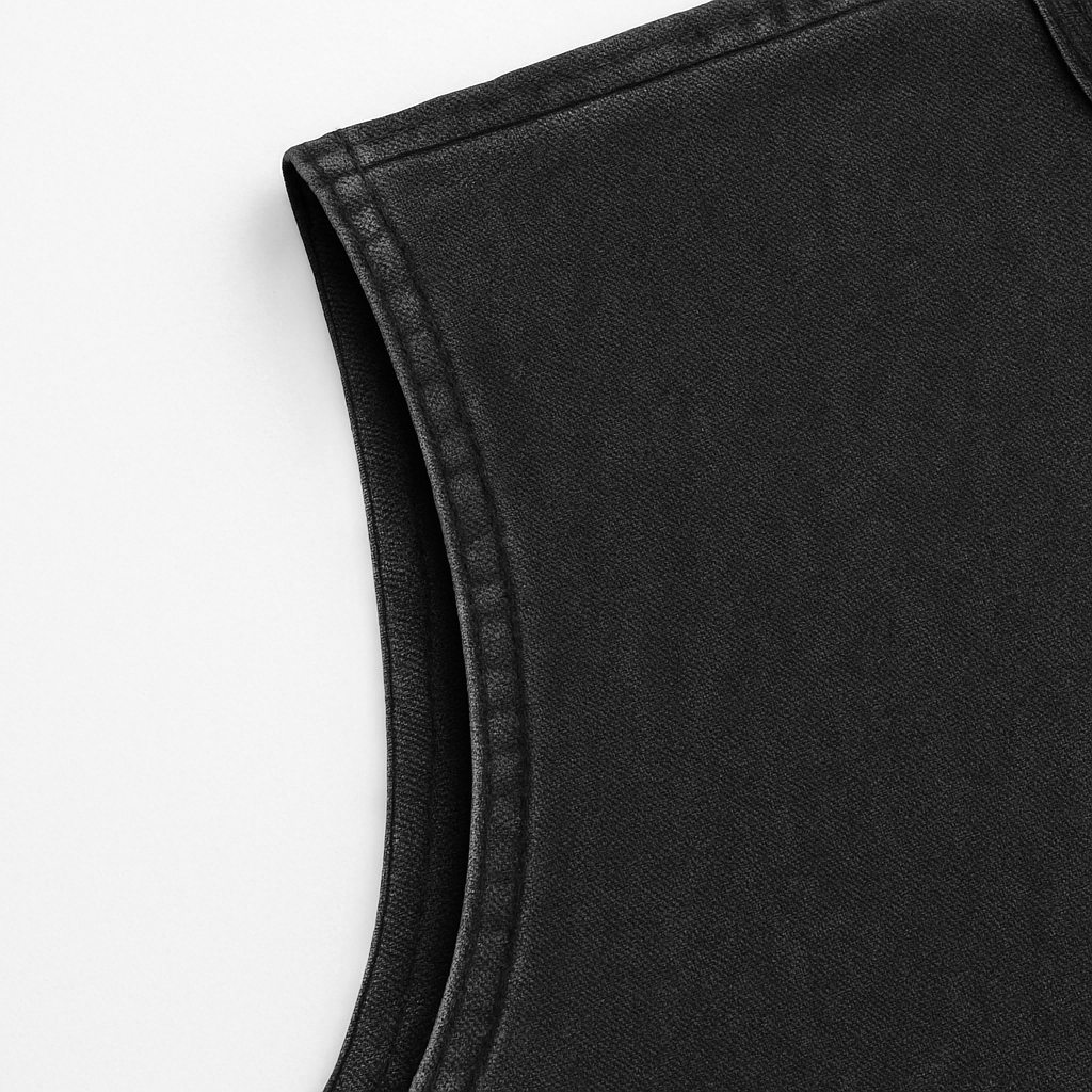 Carhartt Men's Vintage Distressed Pocket Henley Sleeveless Tank Top-Unitsen