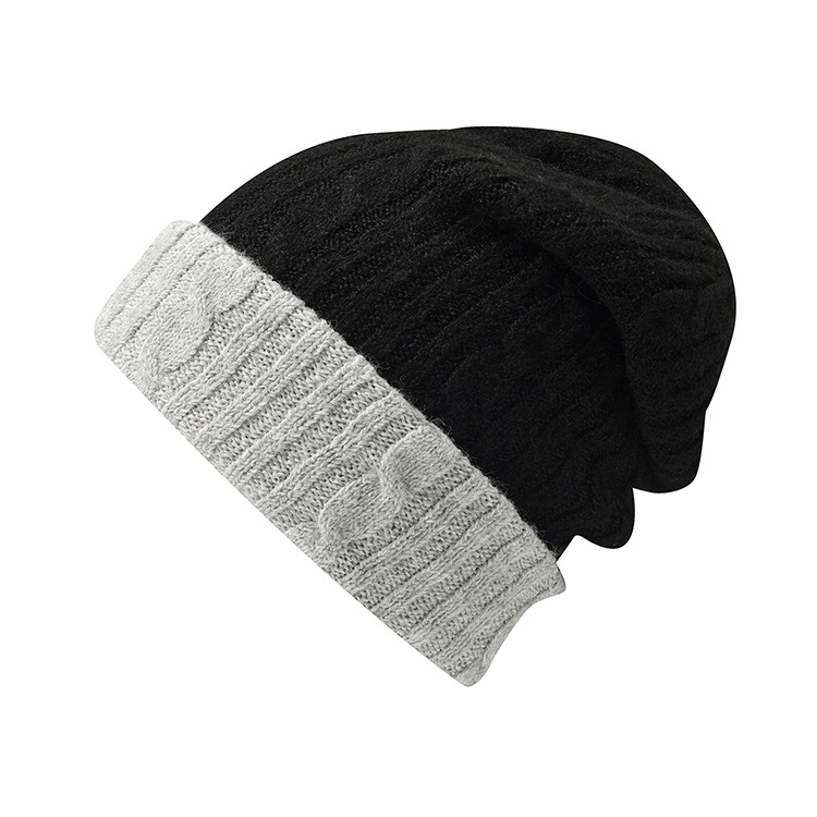 Men's Autumn And Winter Loose Pile Knitted Hat-Unitsen