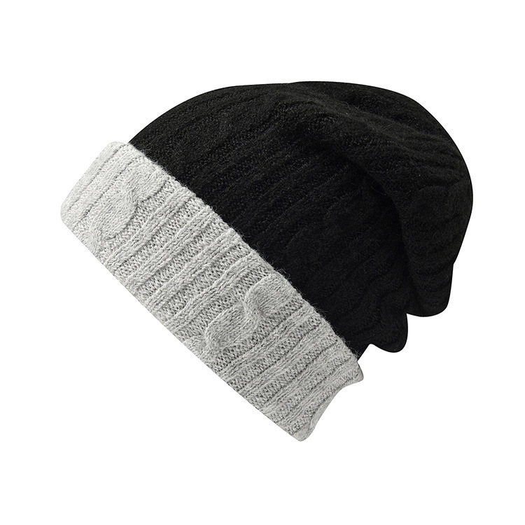 Men's Autumn And Winter Loose Pile Knitted Hat-Unitsen